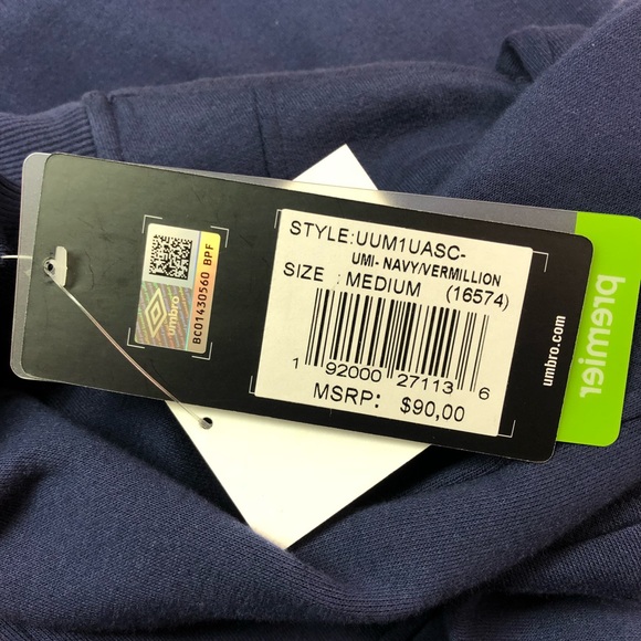 Umbro Double Diamond Full Zip Jacket - Picture 4 of 5